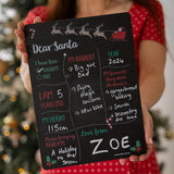 Dear Santa Board | Double-Sided & Reusable