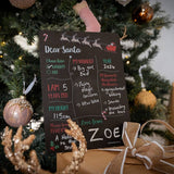 Dear Santa Board | Double-Sided & Reusable