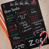 Dear Santa Board | Double-Sided & Reusable