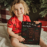 Dear Santa Board | Double-Sided & Reusable
