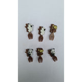 Tree Climbing Animals Food Picks for Bento Lunchboxes