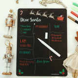 Dear Santa Board | Double-Sided & Reusable