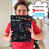 Dear Santa Board | Double-Sided & Reusable