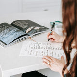 Monthly Planner, Meal Planner & Shopping List and Task List Magnetic Planner Bundle