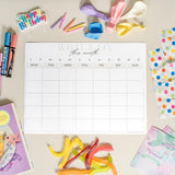 Monthly Calendar Magnetic Planner
