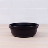black replay bowl for kids made from recycled plastic - Mikki and Me Kids