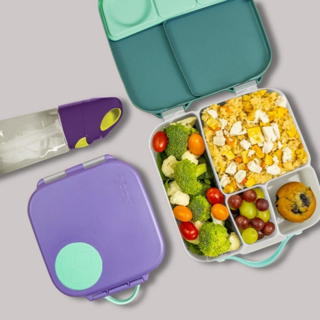 emerald forest b.box lunch boxes for kids and toddlers - Mikki and Me Kids