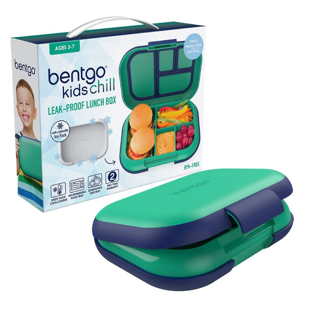 green Bentgo chill kids leak proof lunch box - Mikki and Me