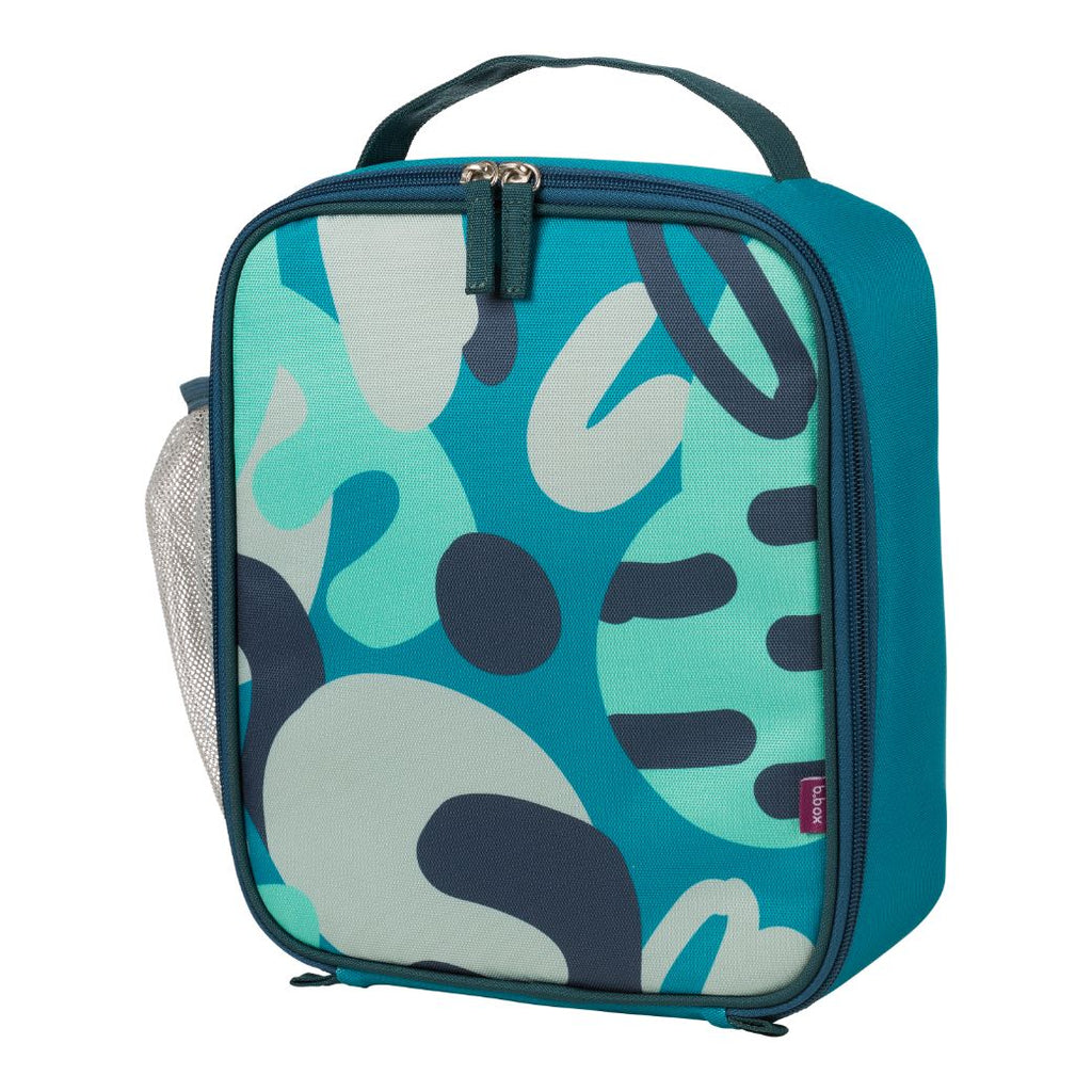 green jungle jive b.box insulated lunch bag for kids back to school - Mikki and Me Kids