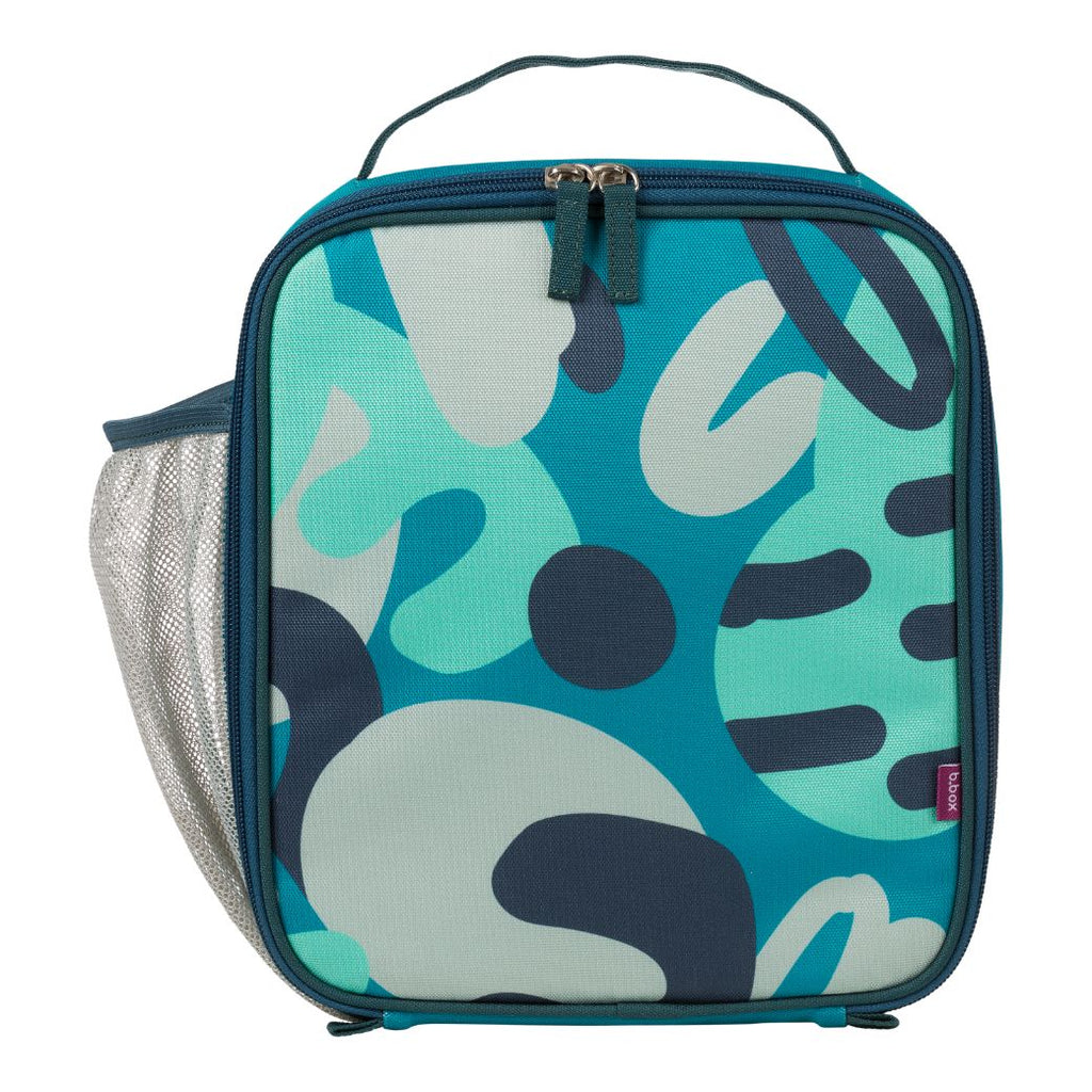 green jungle jive b.box insulated lunch bag for kids back to school - Mikki and Me Kids