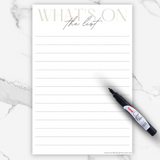 Task List Magnetic Planner