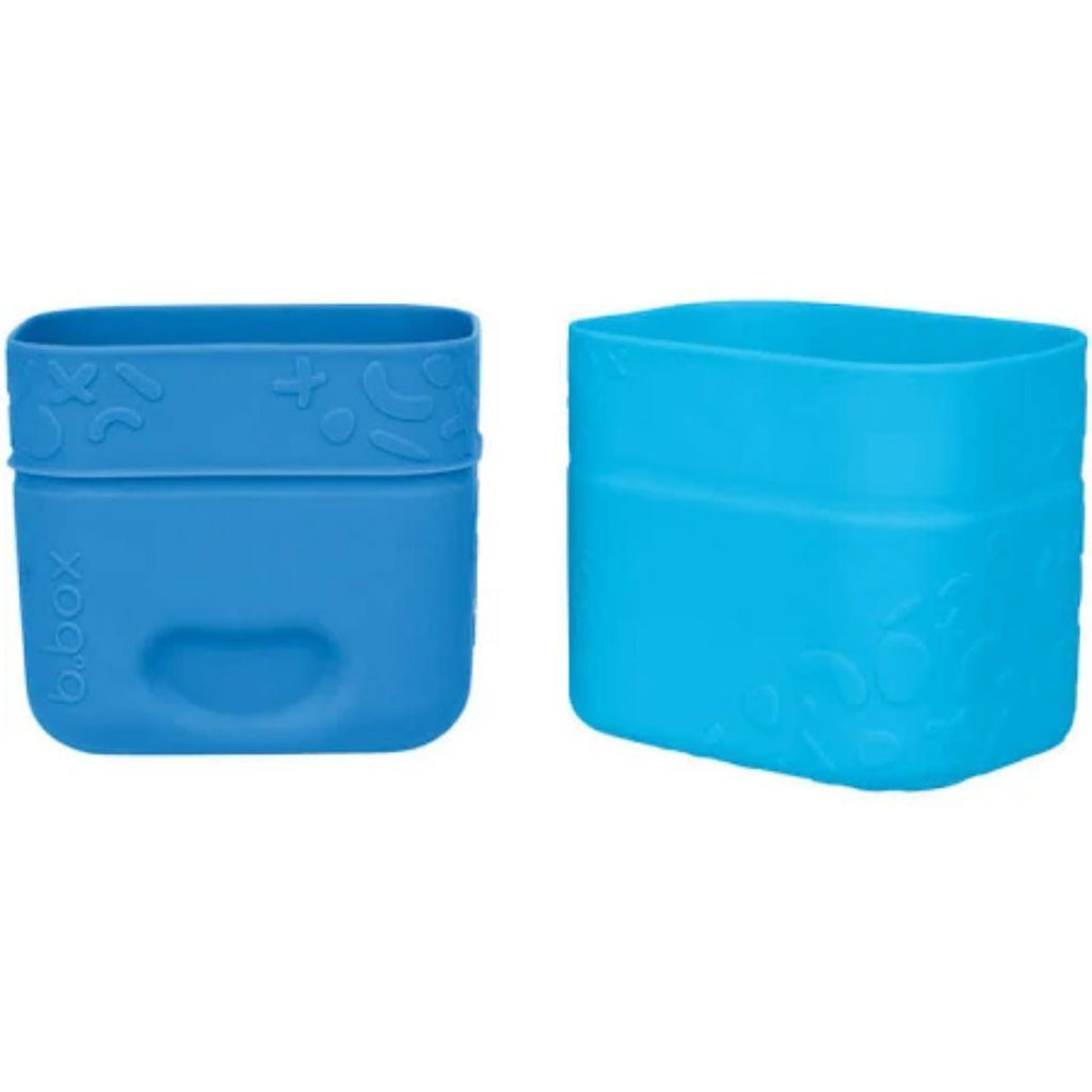 ocean b.box silicone snack cups for kids lunch boxes - Mikki and Me Kids