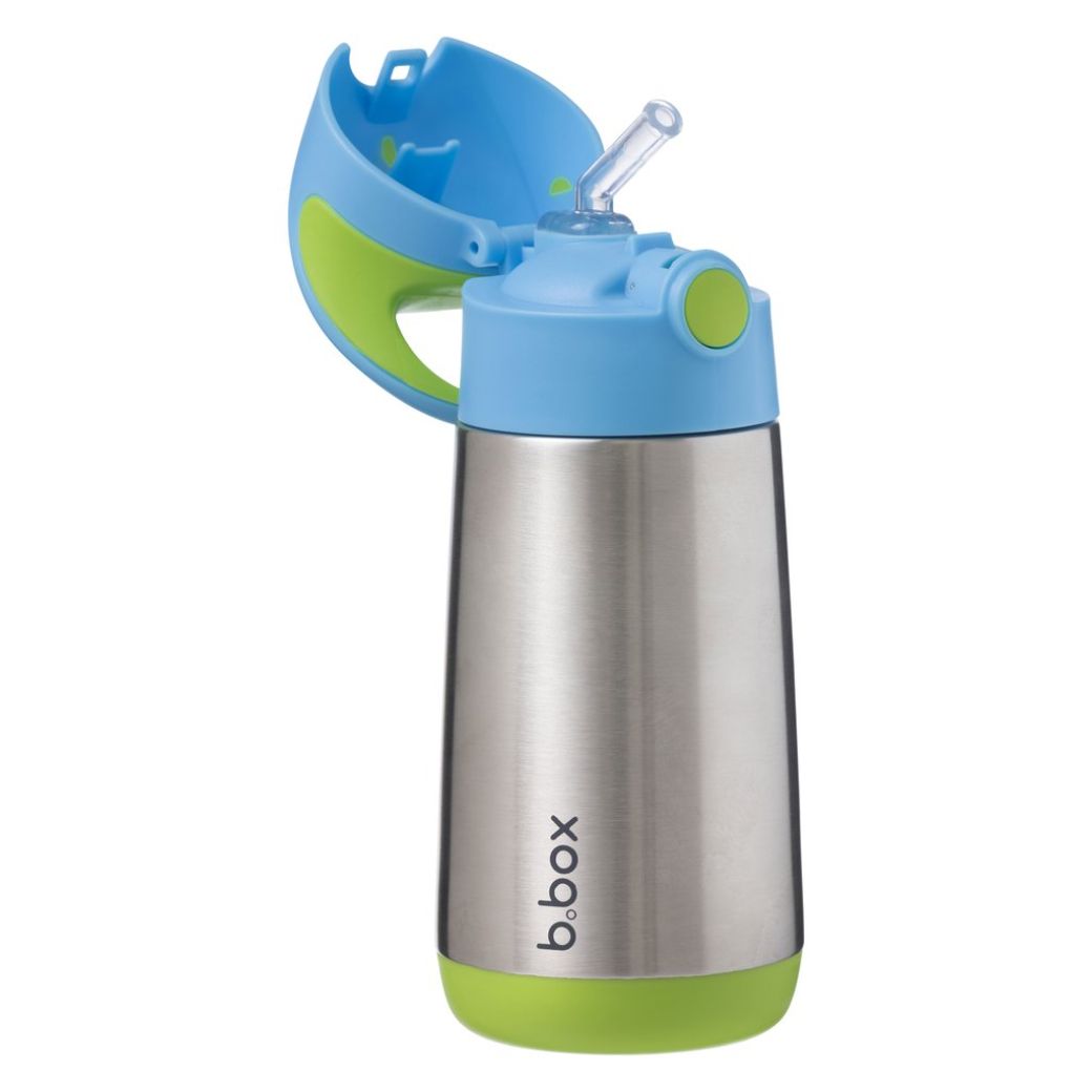 ocean breeze b.box insulated drink bottle 500ml - Mikki and Me Kids