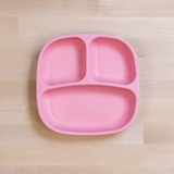 baby pink Replay divided plate made out of recycled plastic Mikki and Me Kids