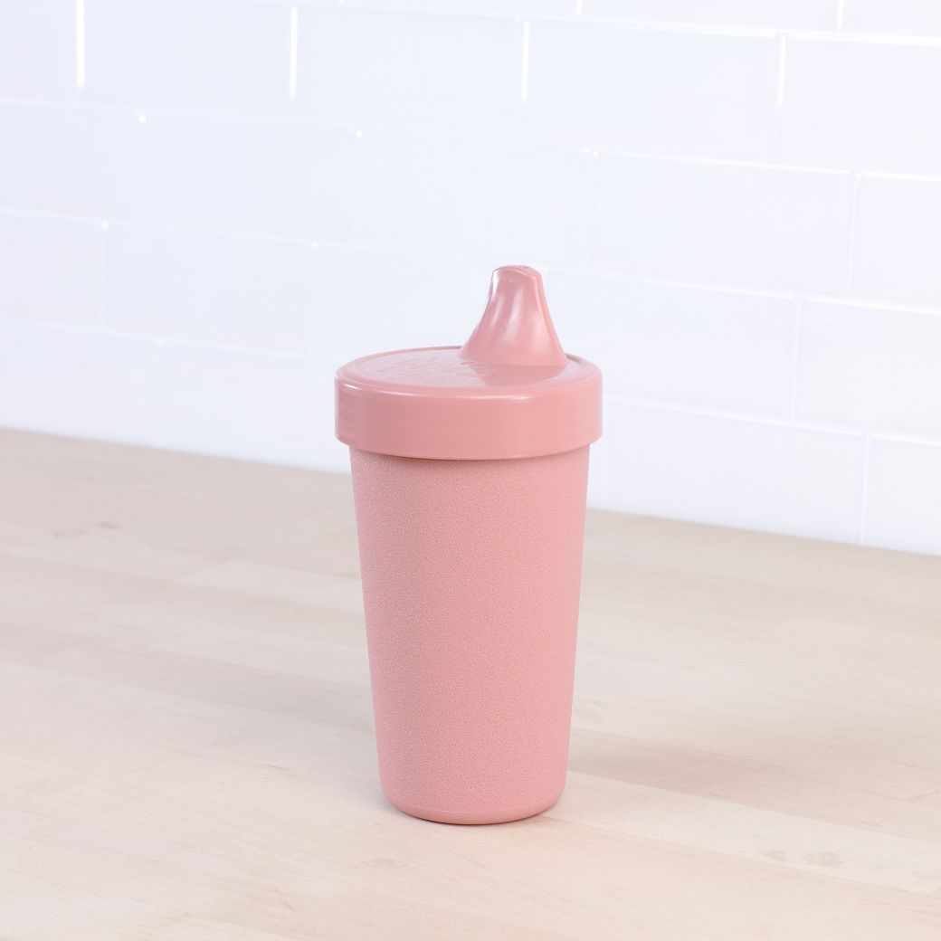 Replay desert pink Replay no spill sippy cup made out of recycled plastic Mikki and Me Kids