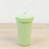 leaf replay straw cup with reusable straw made out of recycled plastic - Mikki and Me Kids