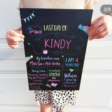 First Day of School Board