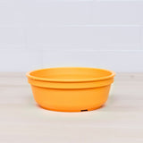 sunny yellow replay bowl for kids made from recycled plastic - Mikki and Me Kids