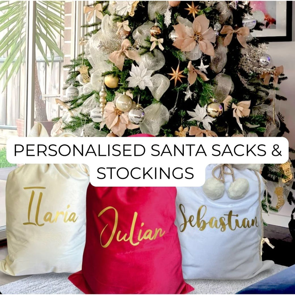Personalised Santa Sacks & Stockings