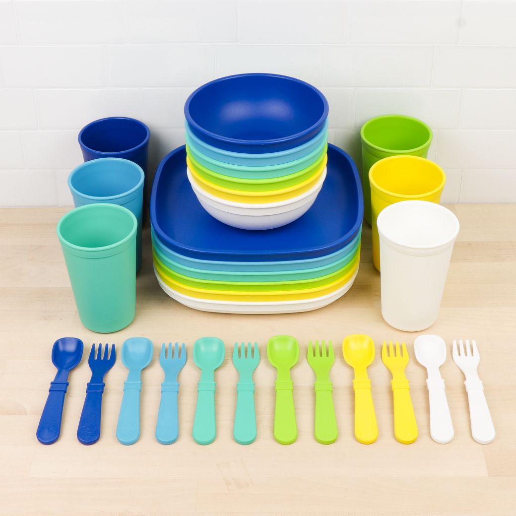 Replay Recycled Plastic Tableware Bold Bundle