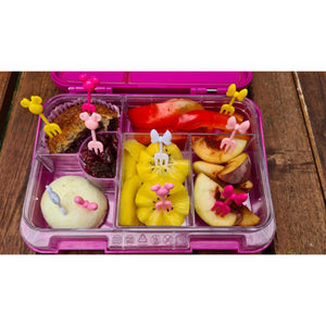 Decorative Bows Food Picks for Bento Lunchboxes