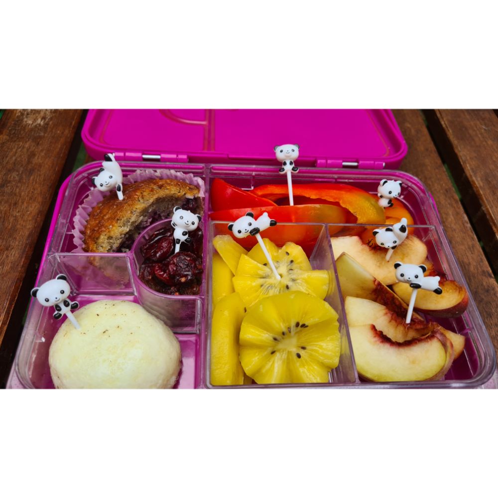 Panda Food Picks for Bento Lunchboxes