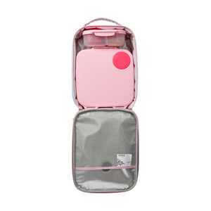 B.Box Ultimate Flamingo Fizz Bundle - Lunch Bag, Large, Mini, Snackbox & Drink Bottle