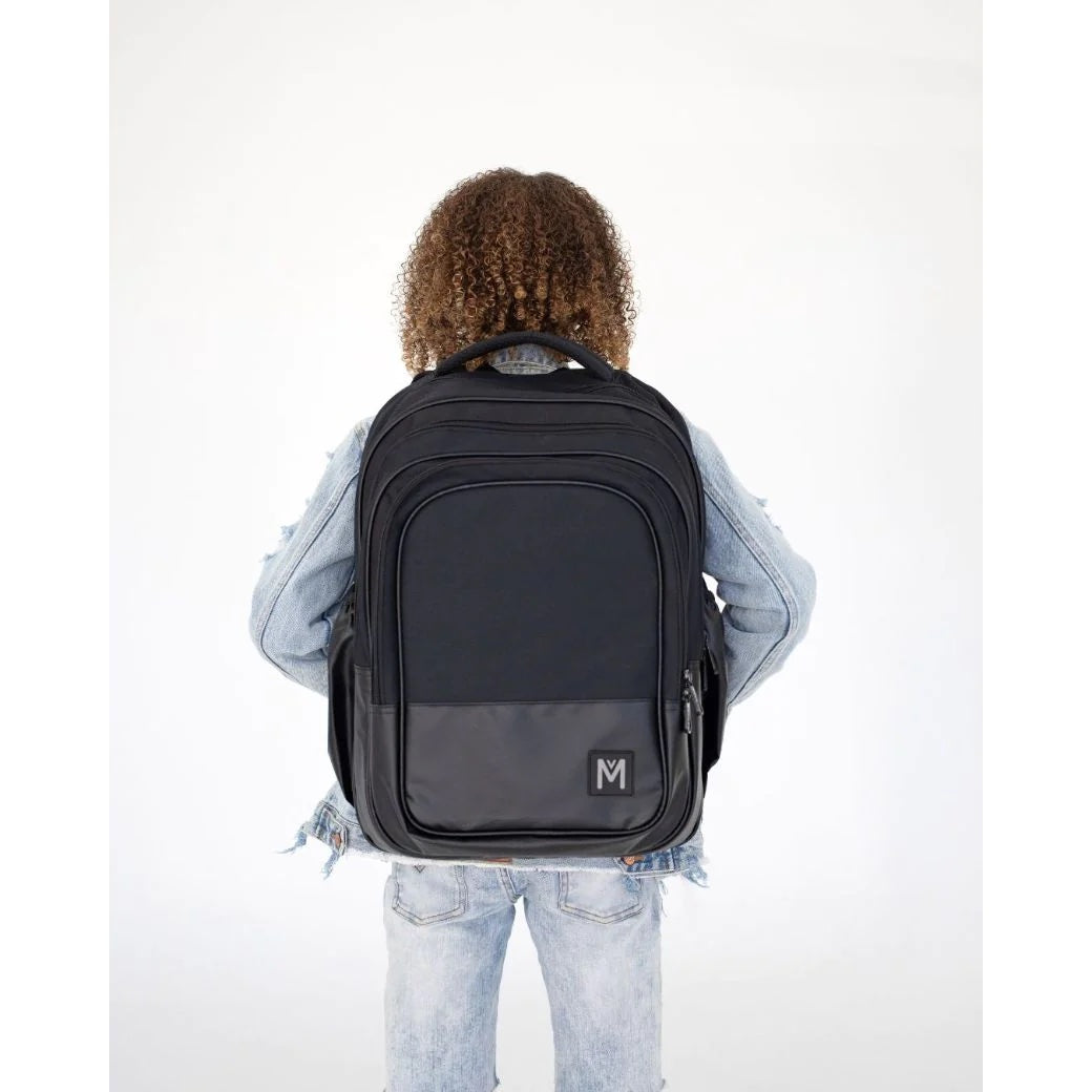 Montii Co Backpack & Insulated Lunch Bag Bundle - Midnight