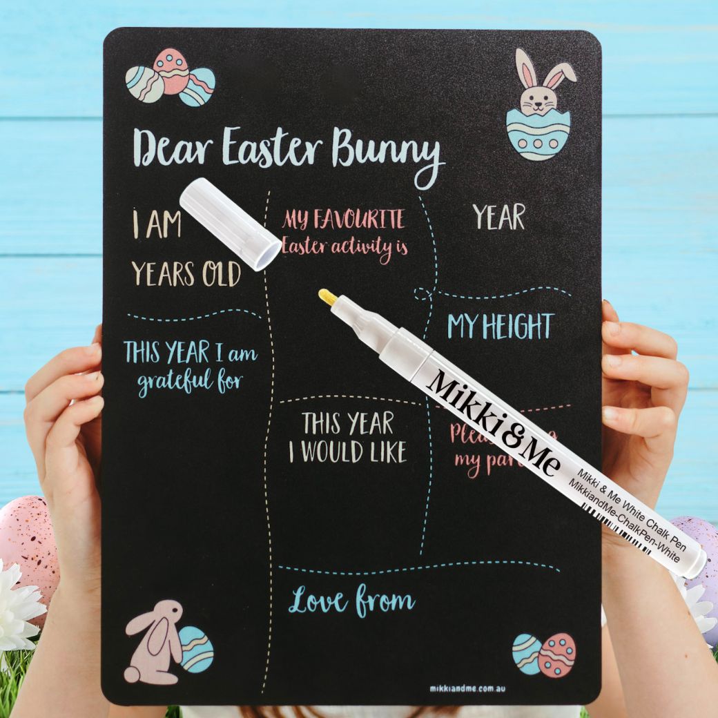 Dear Easter Bunny Board | Reusable