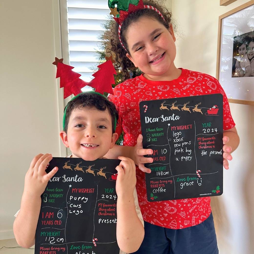Dear Santa & Easter Bunny Board