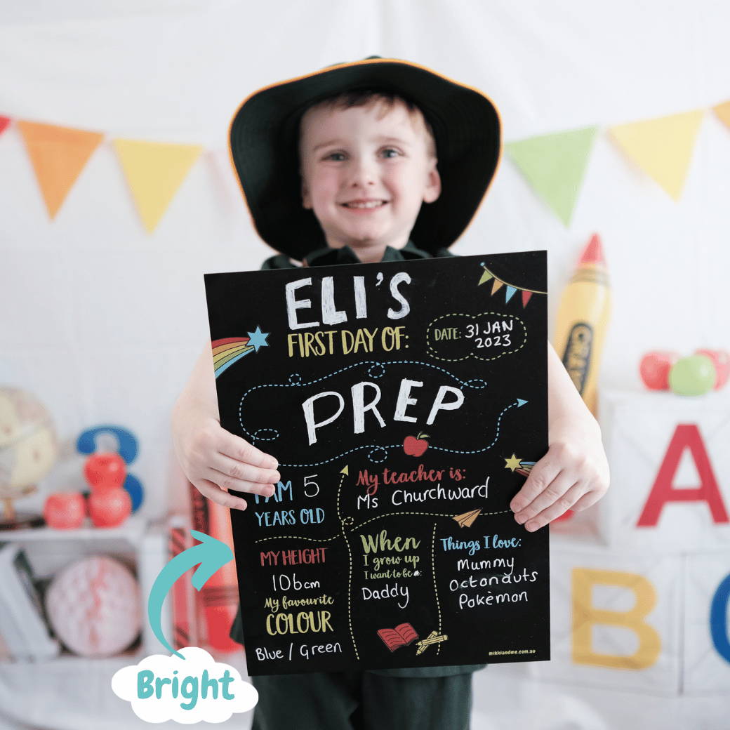 First Day of School Board