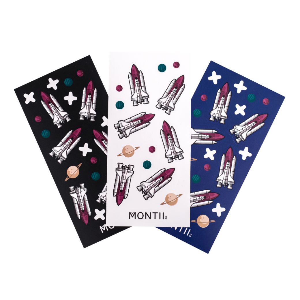 MontiiCo Sticker Sets - Dishwasher Safe