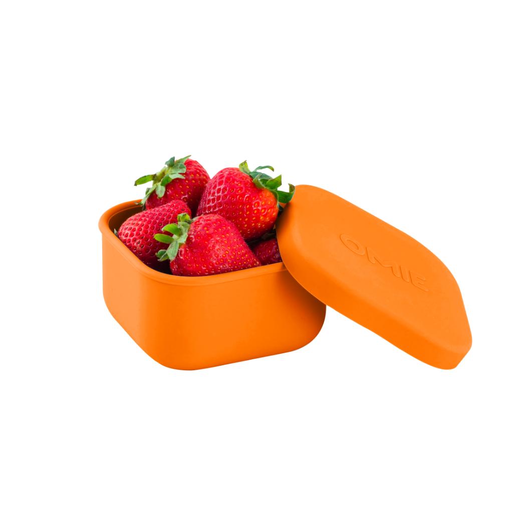 OmieSnack silicone snack container