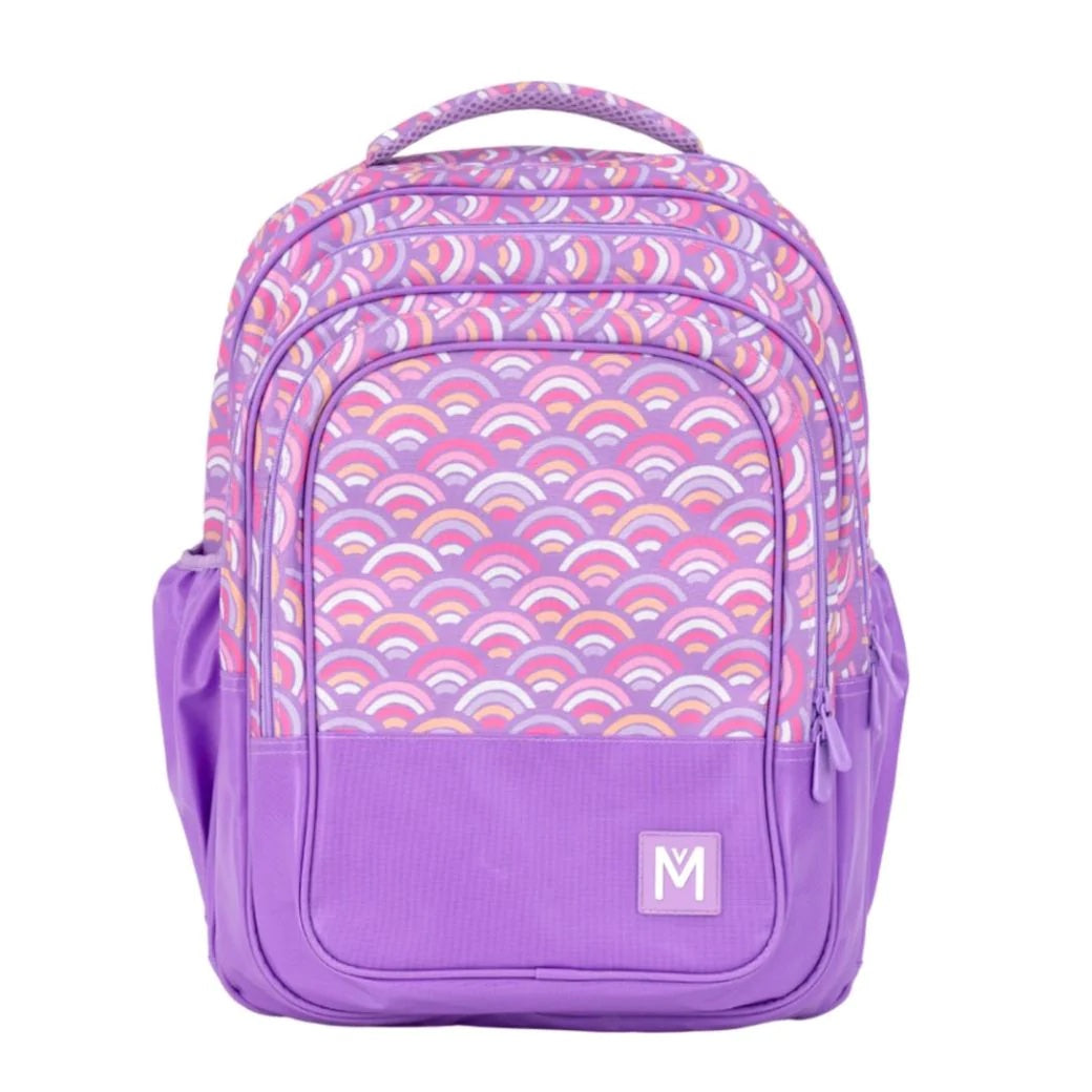 Montii Co Backpack & Insulated Lunch Bag Bundle - Rainbow Roller