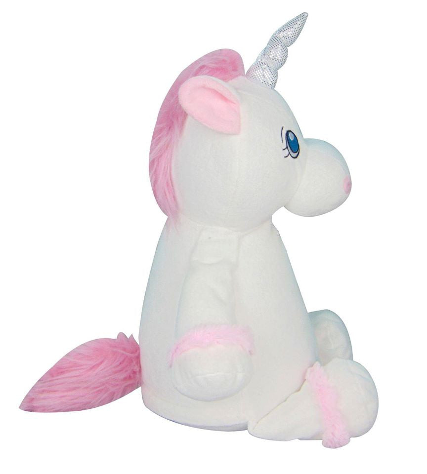 White Unicorn Cubbie - Mikki & Me Kids