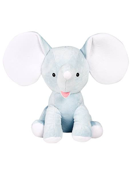 Personalised Blue Dumble Elephant Cubbie - Mikki and Me Kids