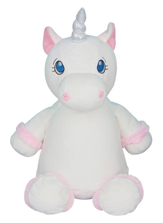 Personalised White Unicorn Cubbie - Mikki and Me Kids