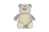 Personalised Grey Bear Cubbie - Mikki and Me Kids