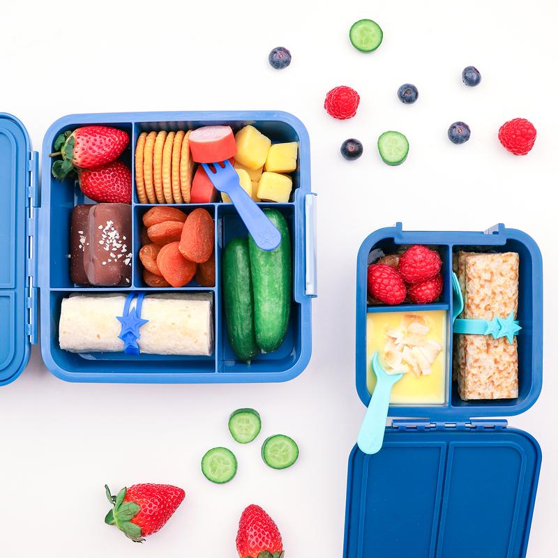 lunch punch wrap bands blue set - Mikki and Me Kids