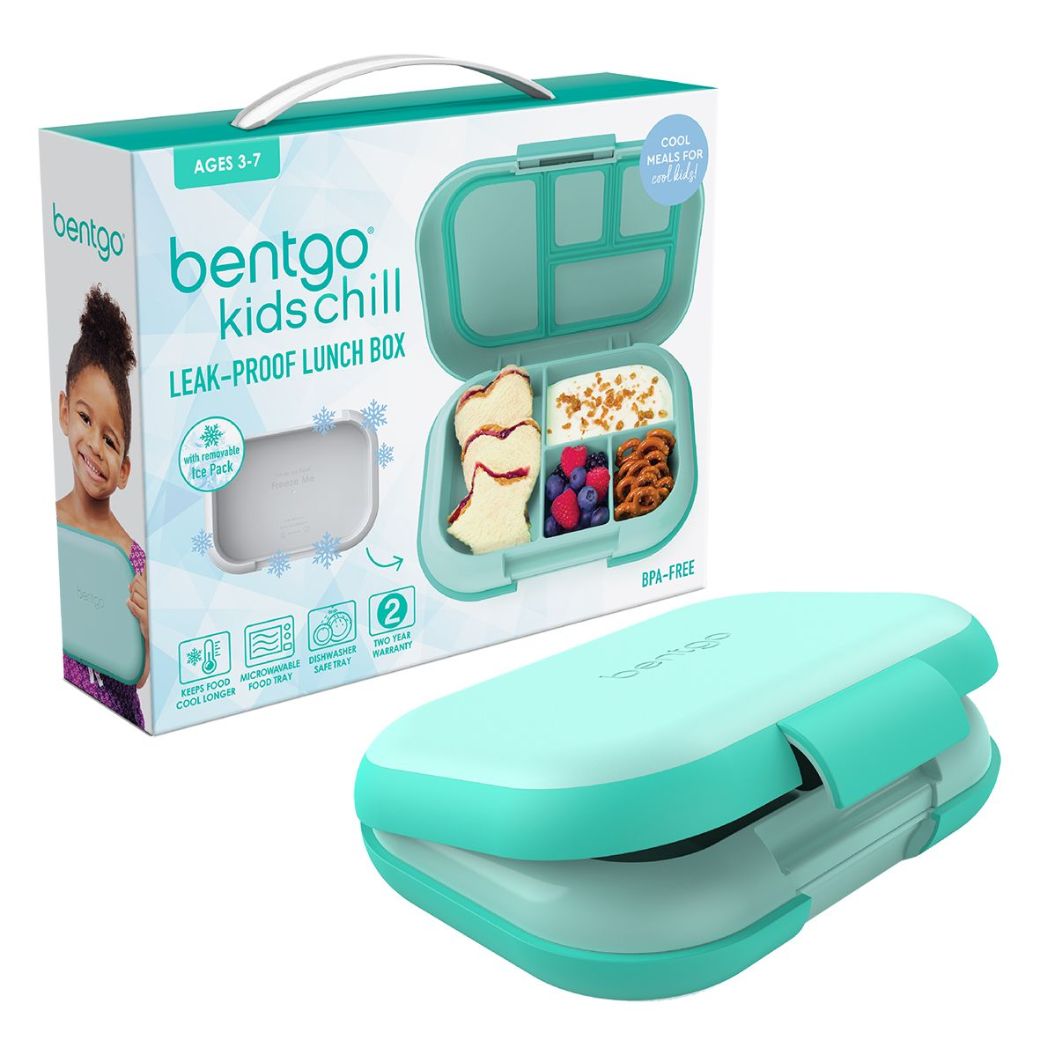 Aqua Bentgo chill kids leak proof lunch box - Mikki and Me