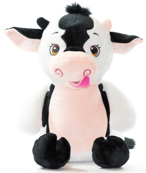 Personalised Cow Cubbie - Mikki & Me Kids