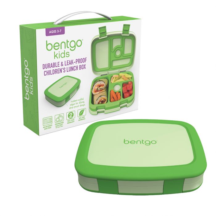 Bentgo kids leak proof lunch box green - Mikki and Me base