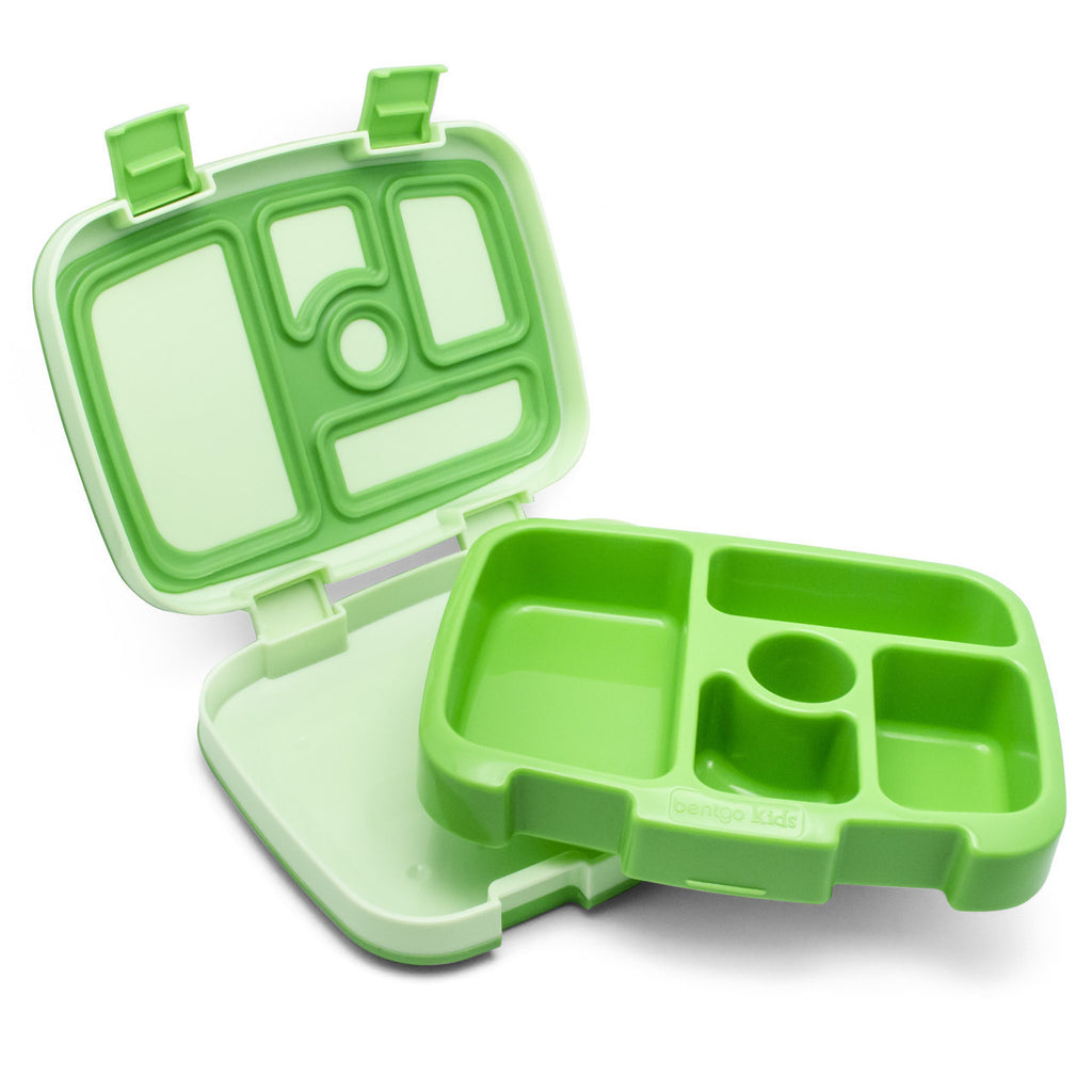Bentgo kids leak proof lunch box green - Mikki and Me lids