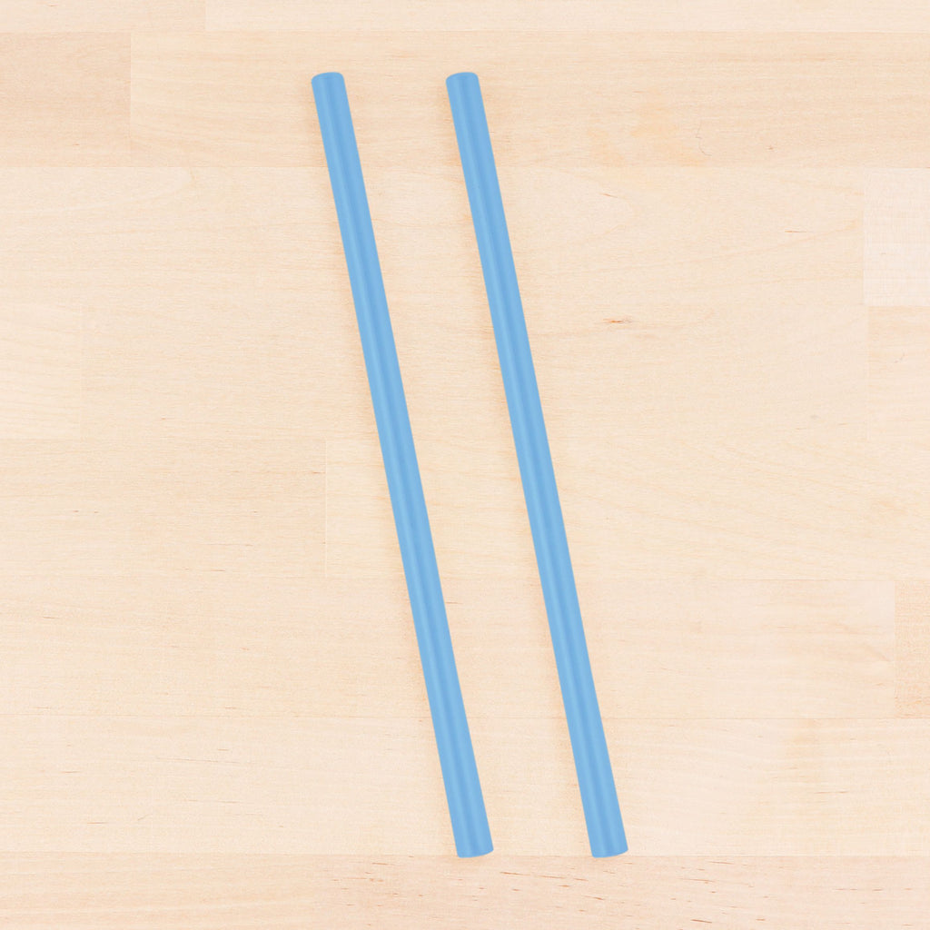 blue replay silicone straw - Mikki and Me Kids