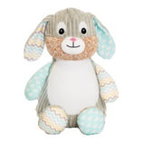 Personalised Harlequin Bunnie Mint - Mikki and Me Kids