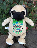 Personalised Pug Cubbie - Mikki and Me Kids
