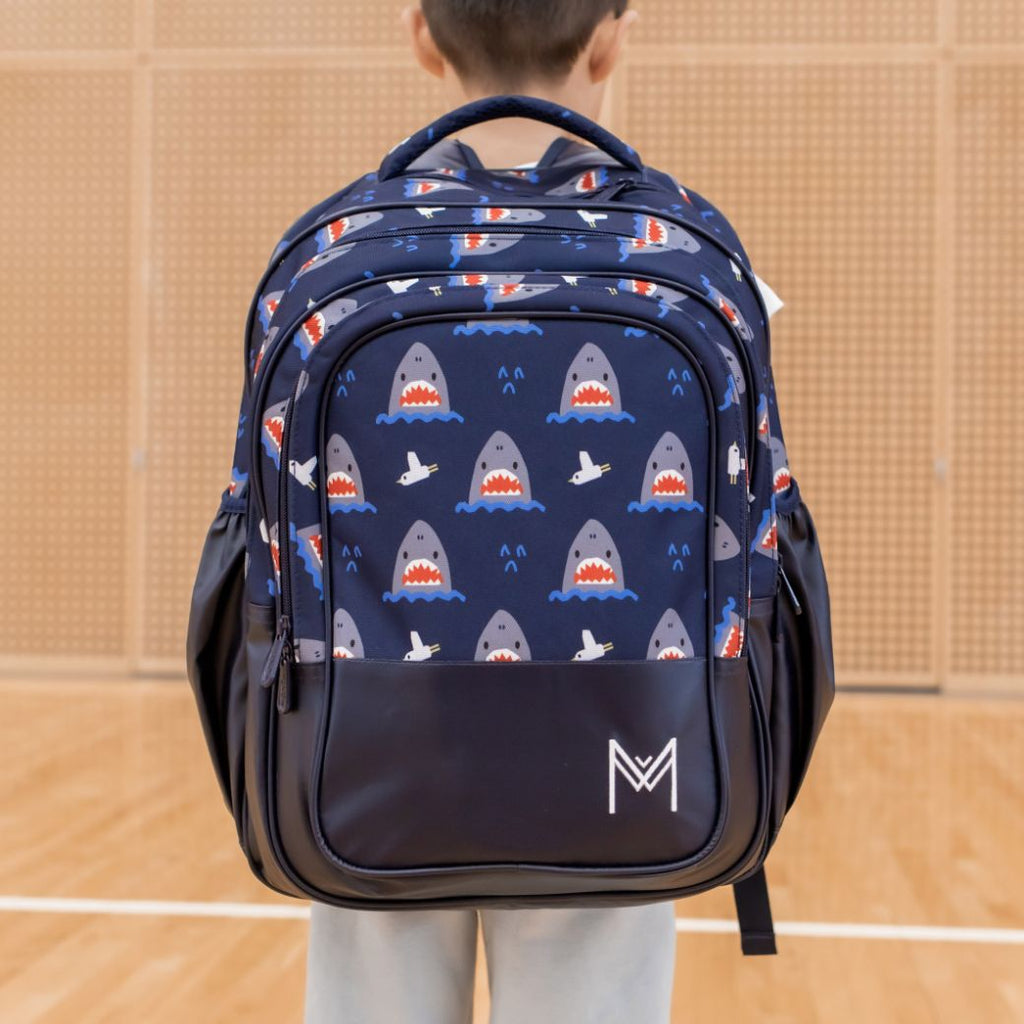 MontiiCo Backpack sharks3 - Mikki and Me Kids
