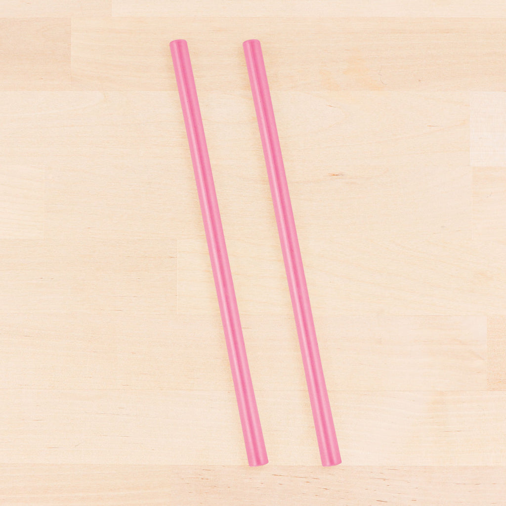 pink replay silicone straw - Mikki and Me Kids