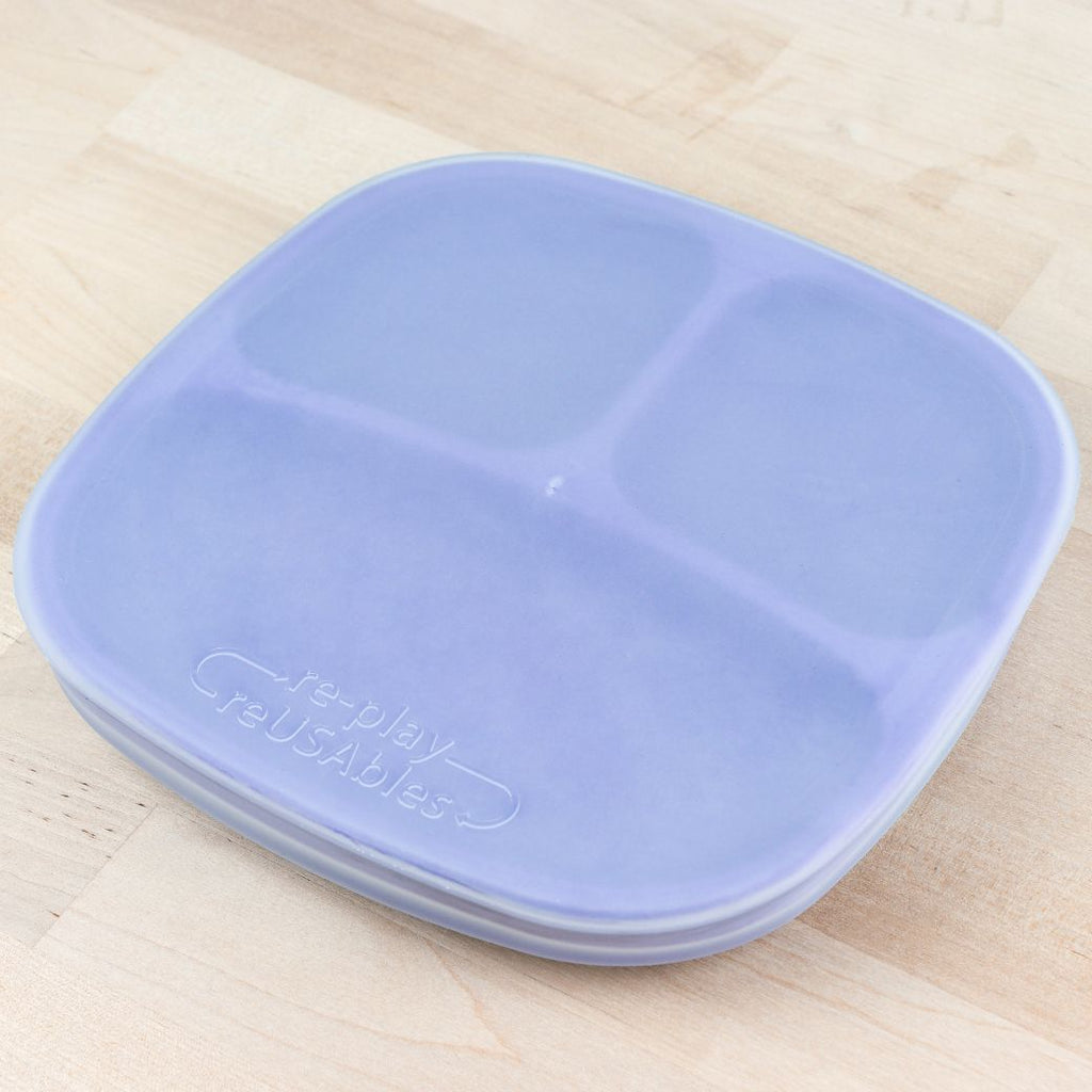 replay silicone divided plate lid - Mikki and Me Kids