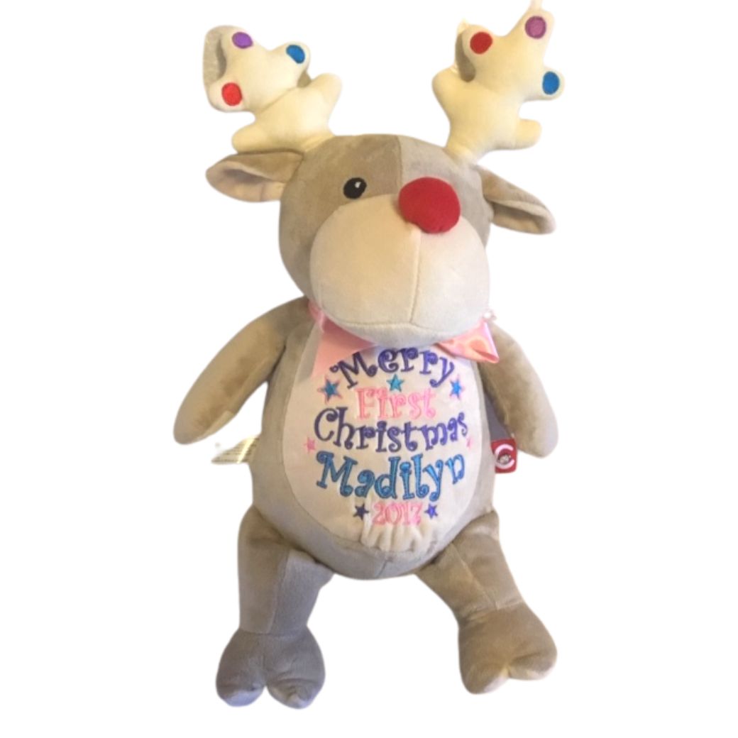 Taupe Reindeer - Mikki & Me Kids